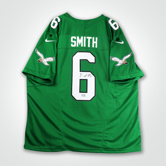 DeVonta Smith Signed Eagles Nike Limited Jersey