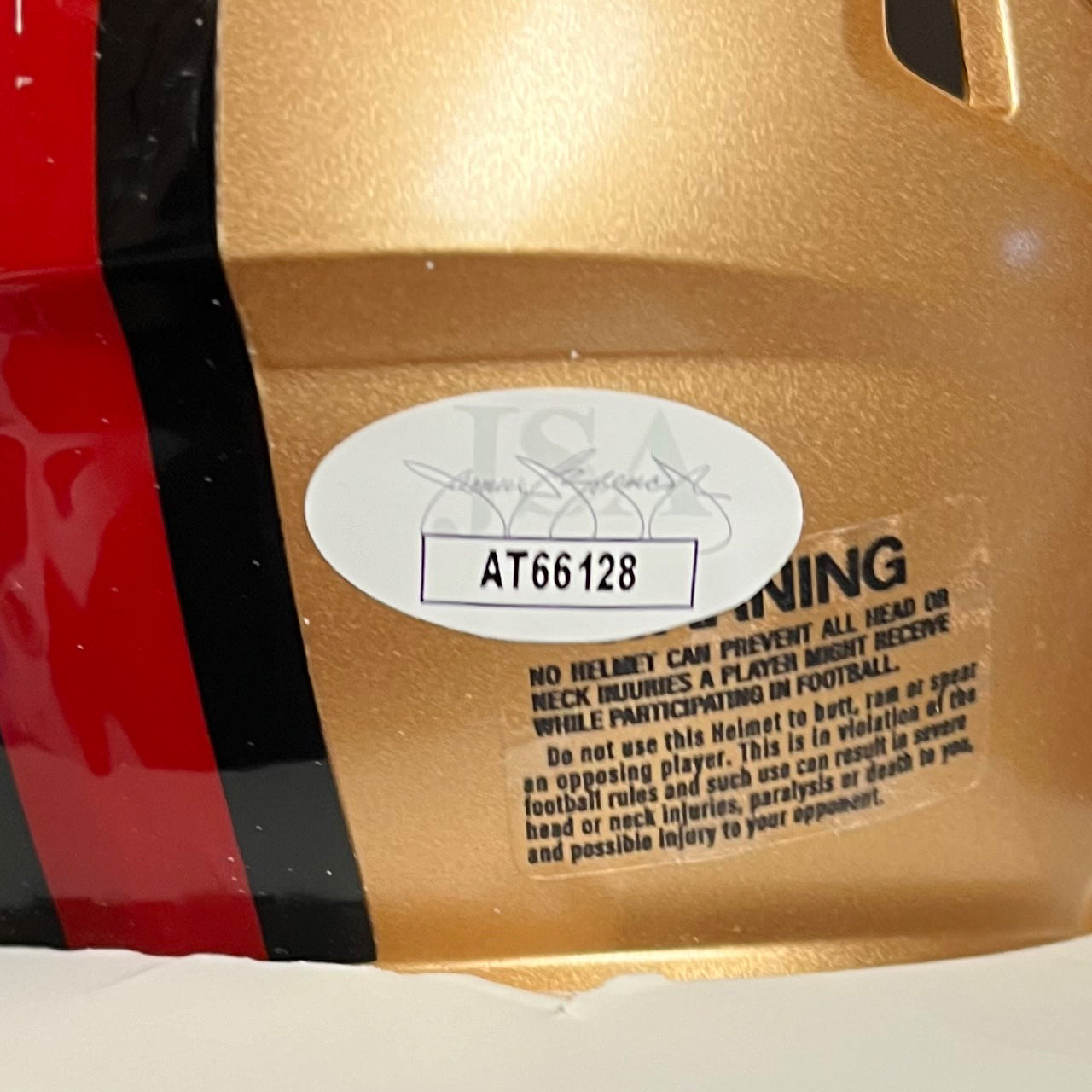 Deebo Samuel Signed 49ers Throwback Speed Mini Helmet