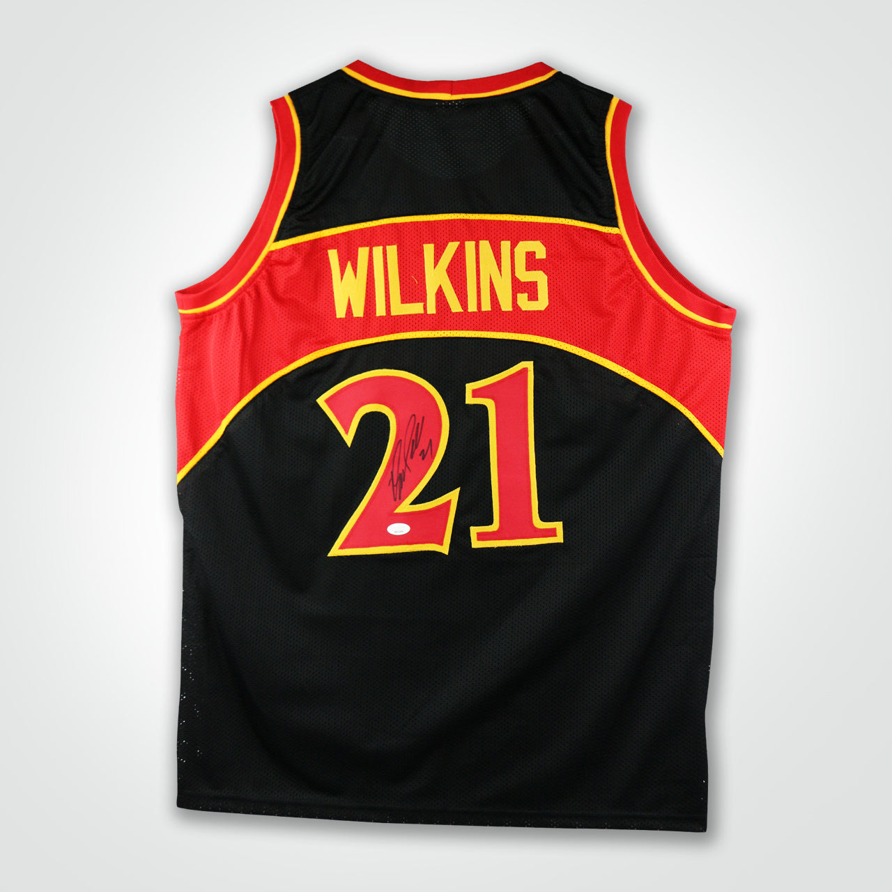 Dominique Wilkins Signed Jersey - The Real Autograph