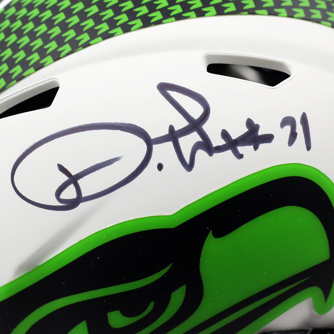 Devon Witherspoon Signed Seahawks Lunar Mini Helmet