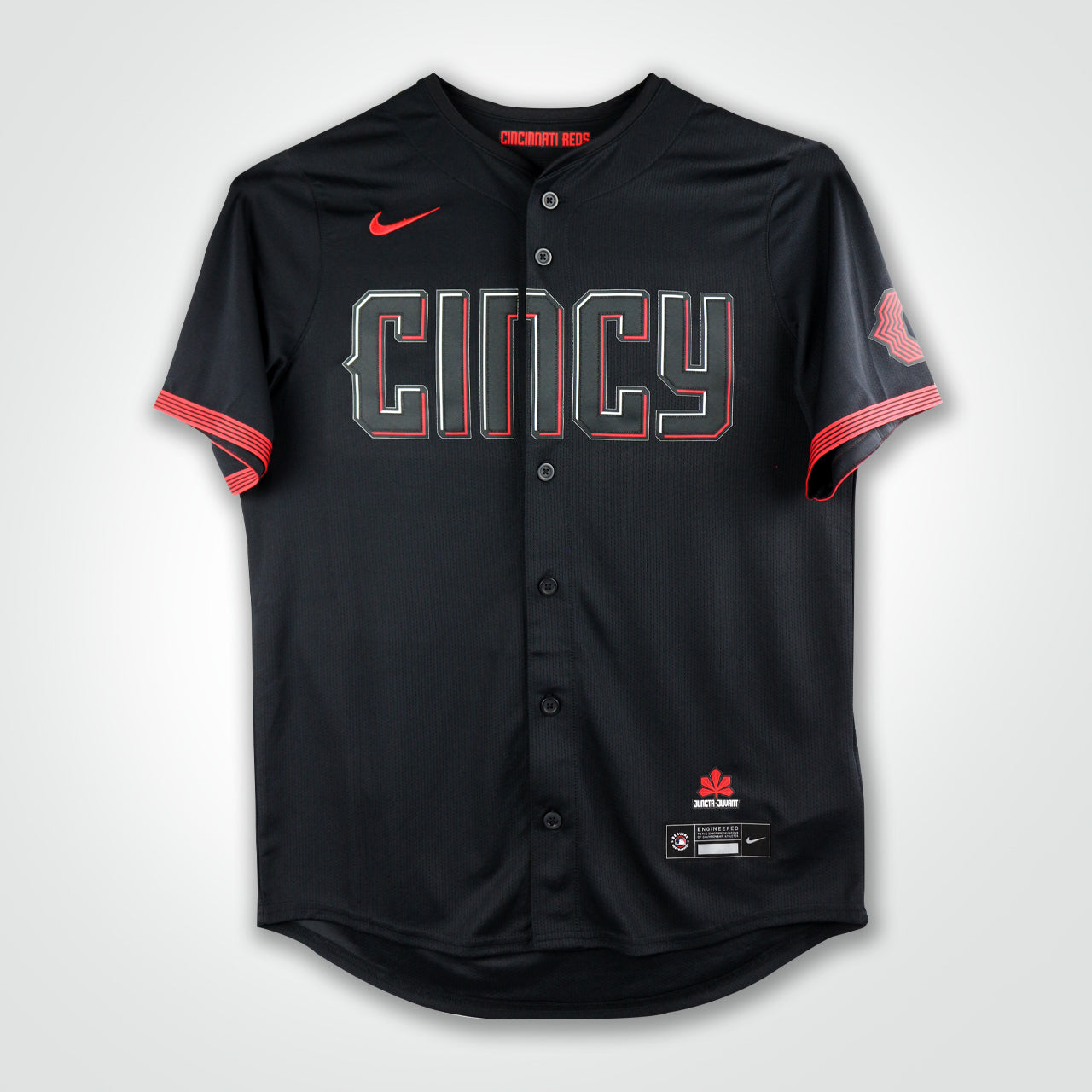 Elly De La Cruz Signed Reds City Connect Nike Jersey