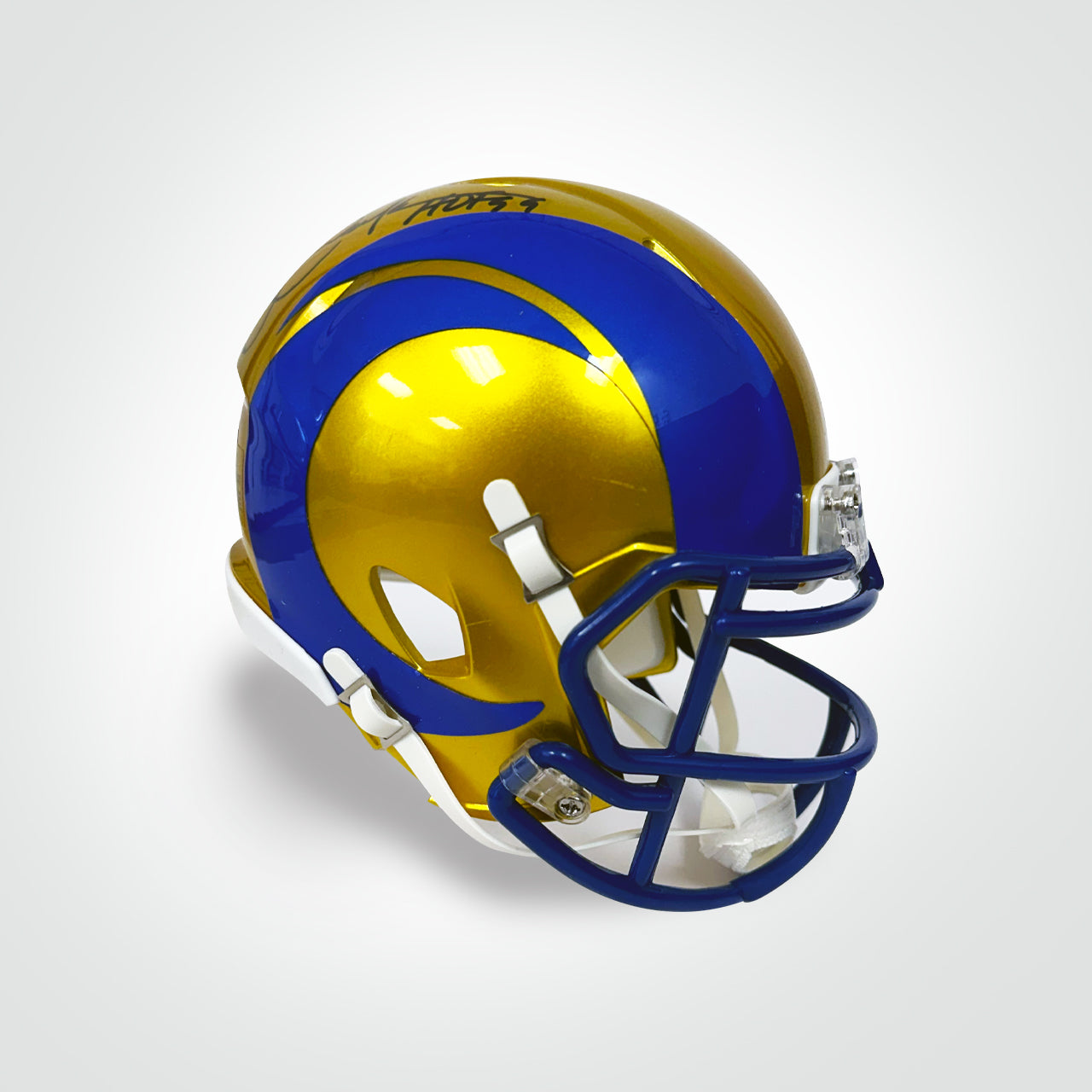 Eric Dickerson Signed Rams Flash Mini Helmet