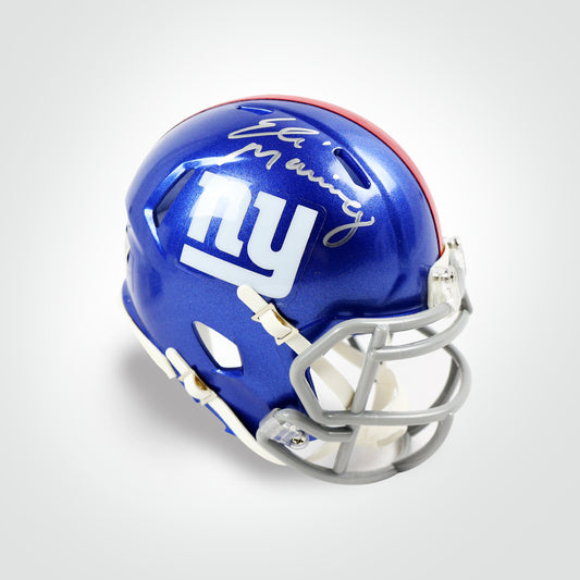 Eli Manning Signed Giants Speed Mini Helmet