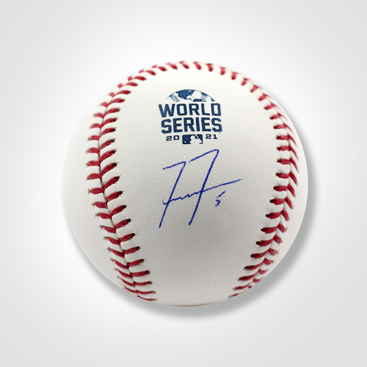 Freddie Freeman Signed 2021 World Series Official Major League Baseball