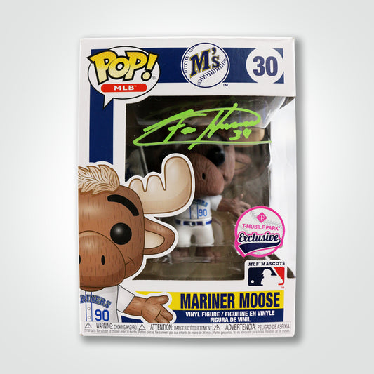 Felix Hernandez Signed Mariners Moose Funko Pop!