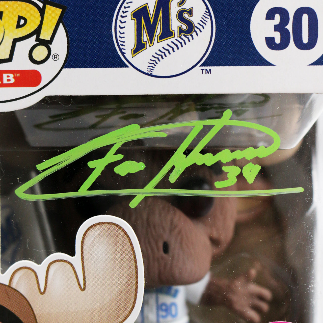 Felix Hernandez Signed Mariners Moose Funko Pop!