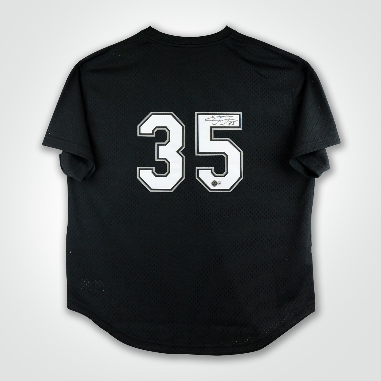 Frank Thomas Signed White Sox Mitchell & Ness Jersey