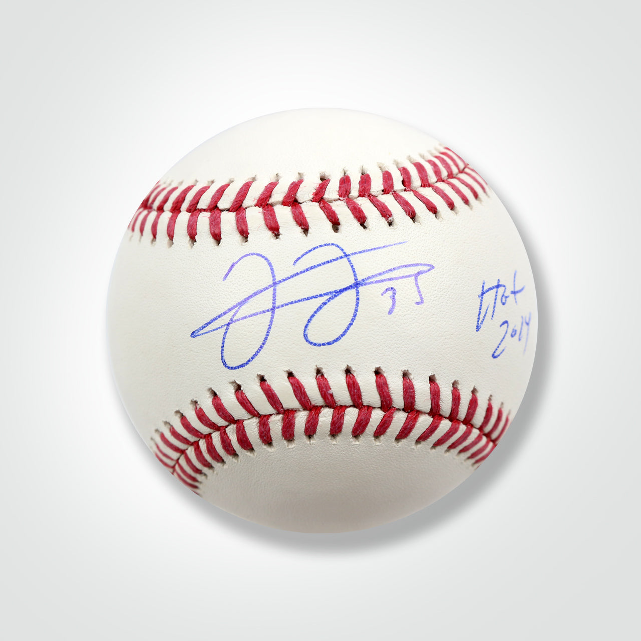 Frank Thomas Signed Official Major League Baseball Inscribed "HoF 2014"