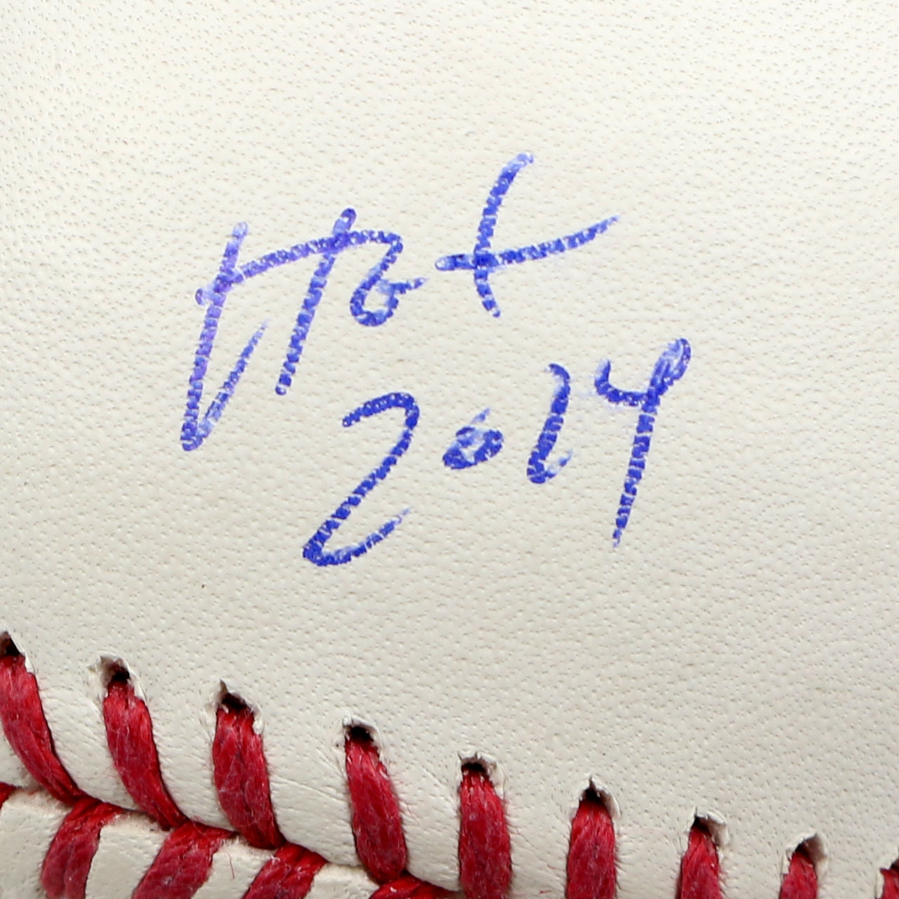 Frank Thomas Signed Official Major League Baseball Inscribed "HoF 2014"