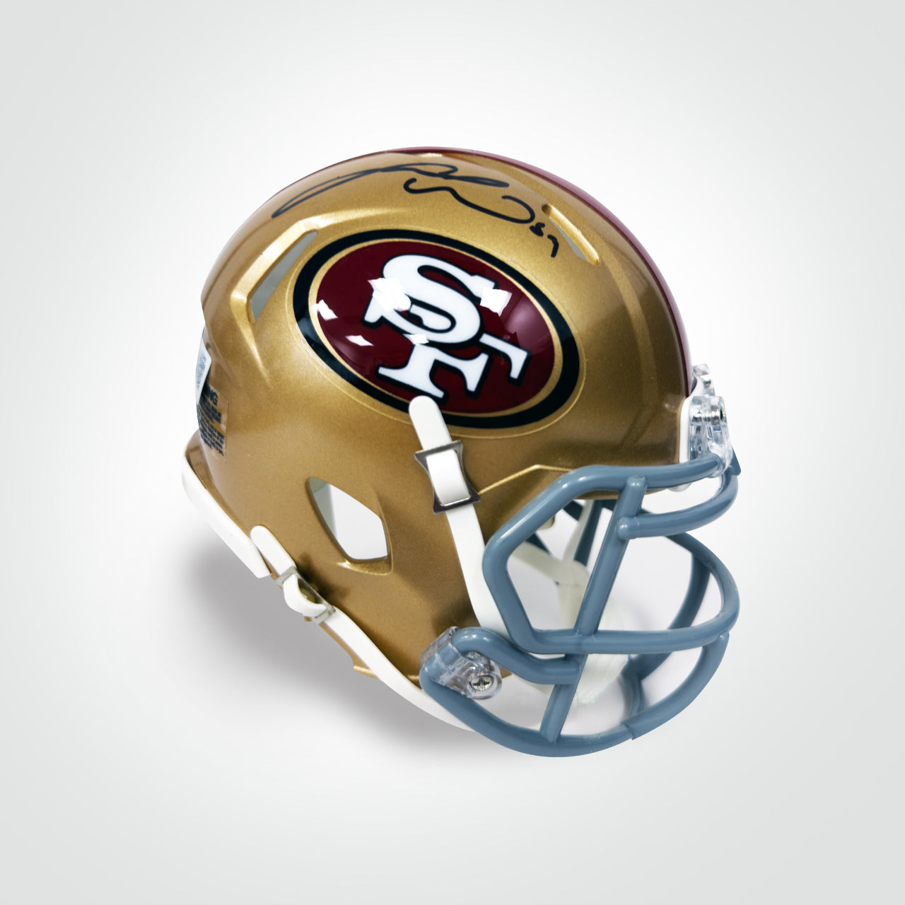 Fred Warner Signed 49ers Speed Mini Helmet