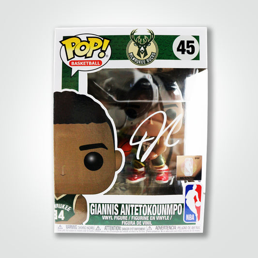 Giannis Antetokounmpo Signed Funko Pop!