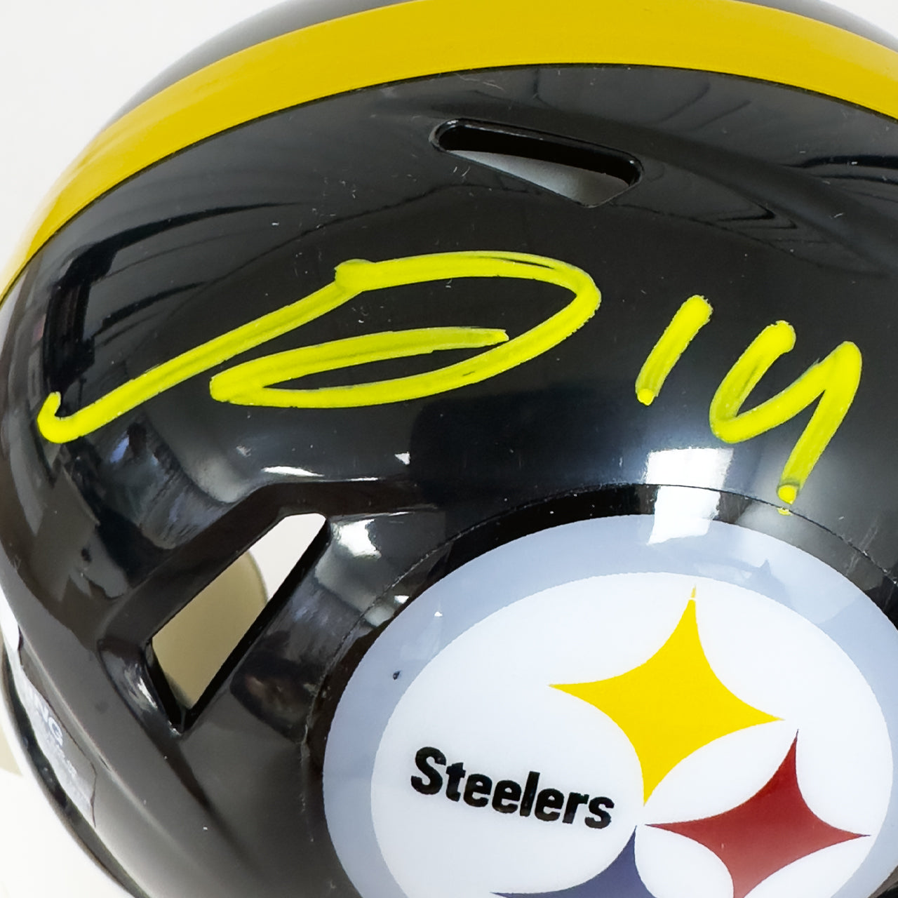 George Pickens Signed Steelers Speed Mini Helmet
