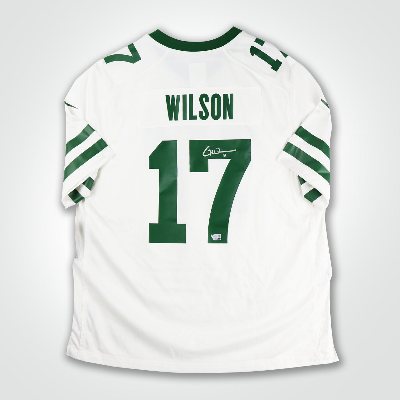 Garrett Wilson Signed Jets Nike Game Jersey
