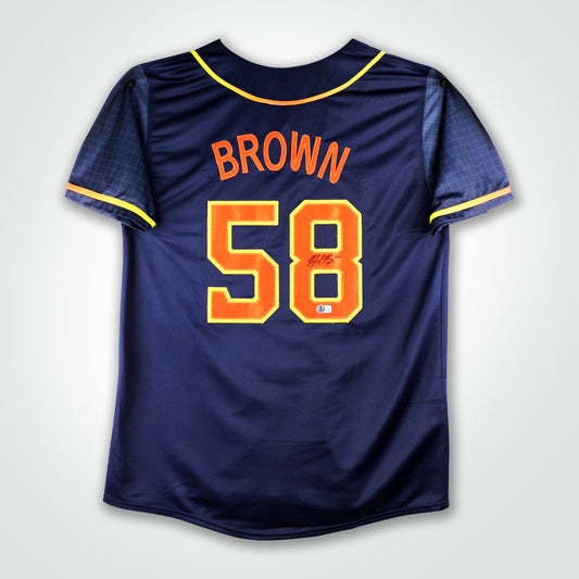 Hunter Brown Signed Jersey