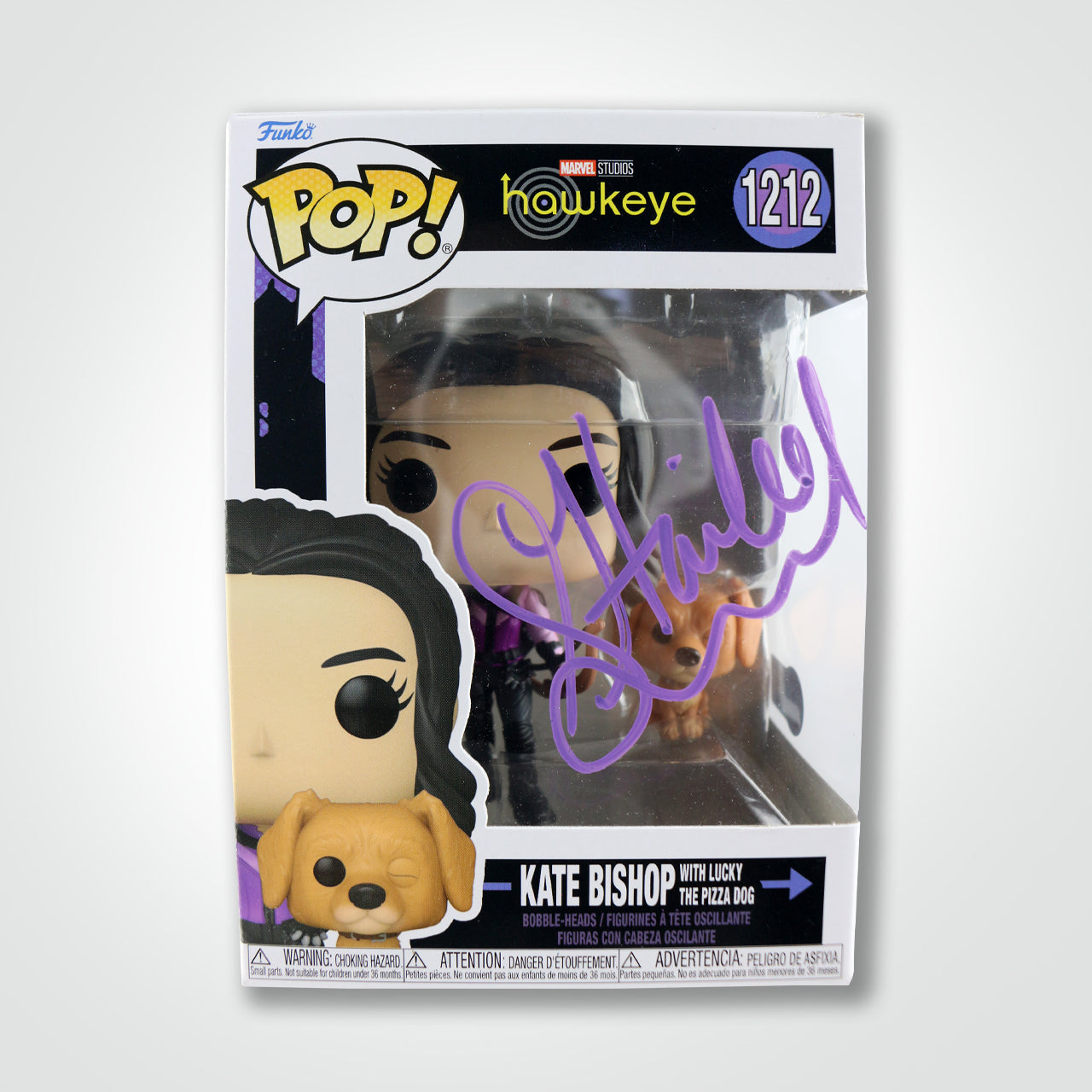 Hailee Steinfeld Signed Kate Bishop Funko POP!