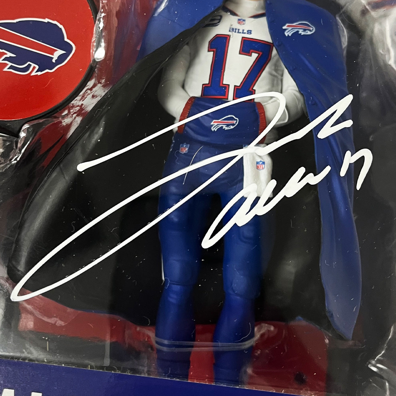 Josh Allen Signed Bills McFarlane 7" Figurine