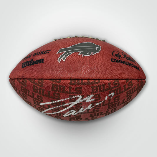 Josh Allen Signed Bills Authentic Duke Football