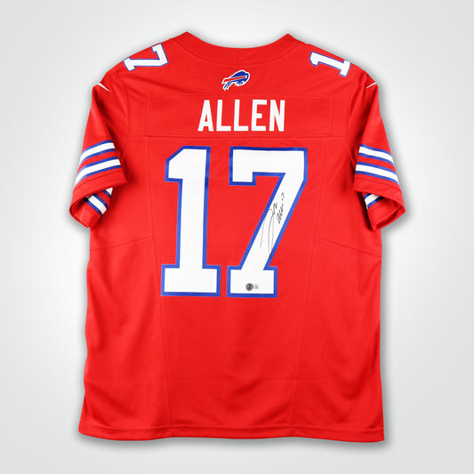 Josh Allen Signed Bills Nike Limited Jersey