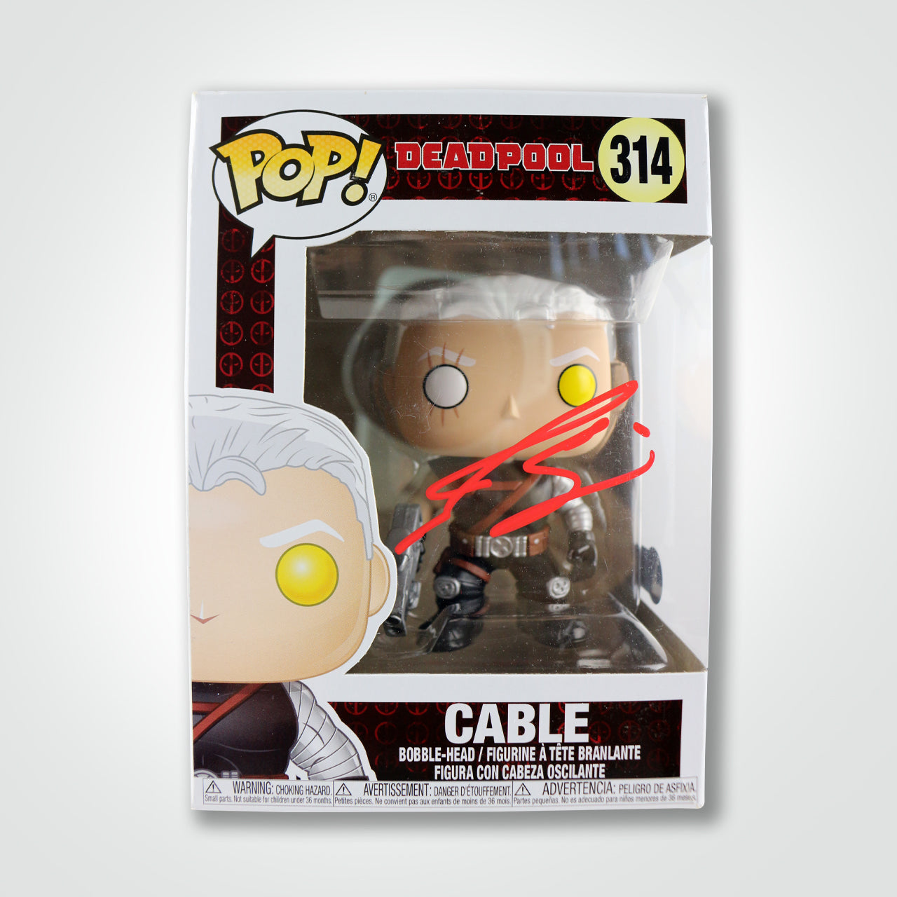 Josh Brolin Signed Cable Funko POP!