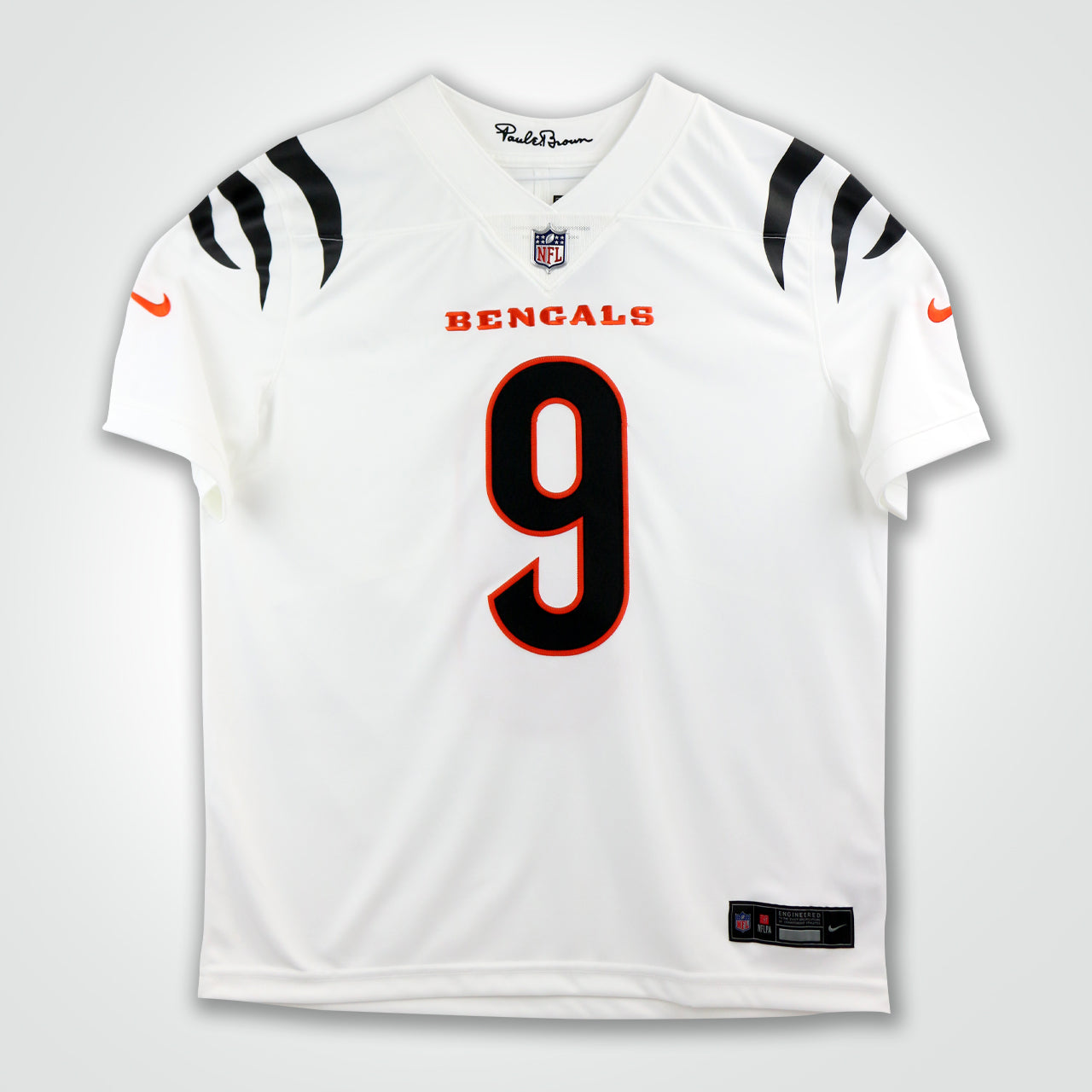 Joe Burrow Signed Bengals Nike Limited Jersey