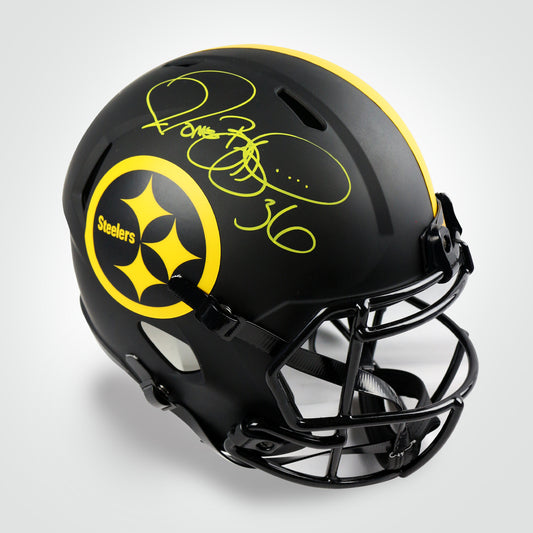 Jerome Bettis Signed Steelers Eclipse Full Size Replica Helmet