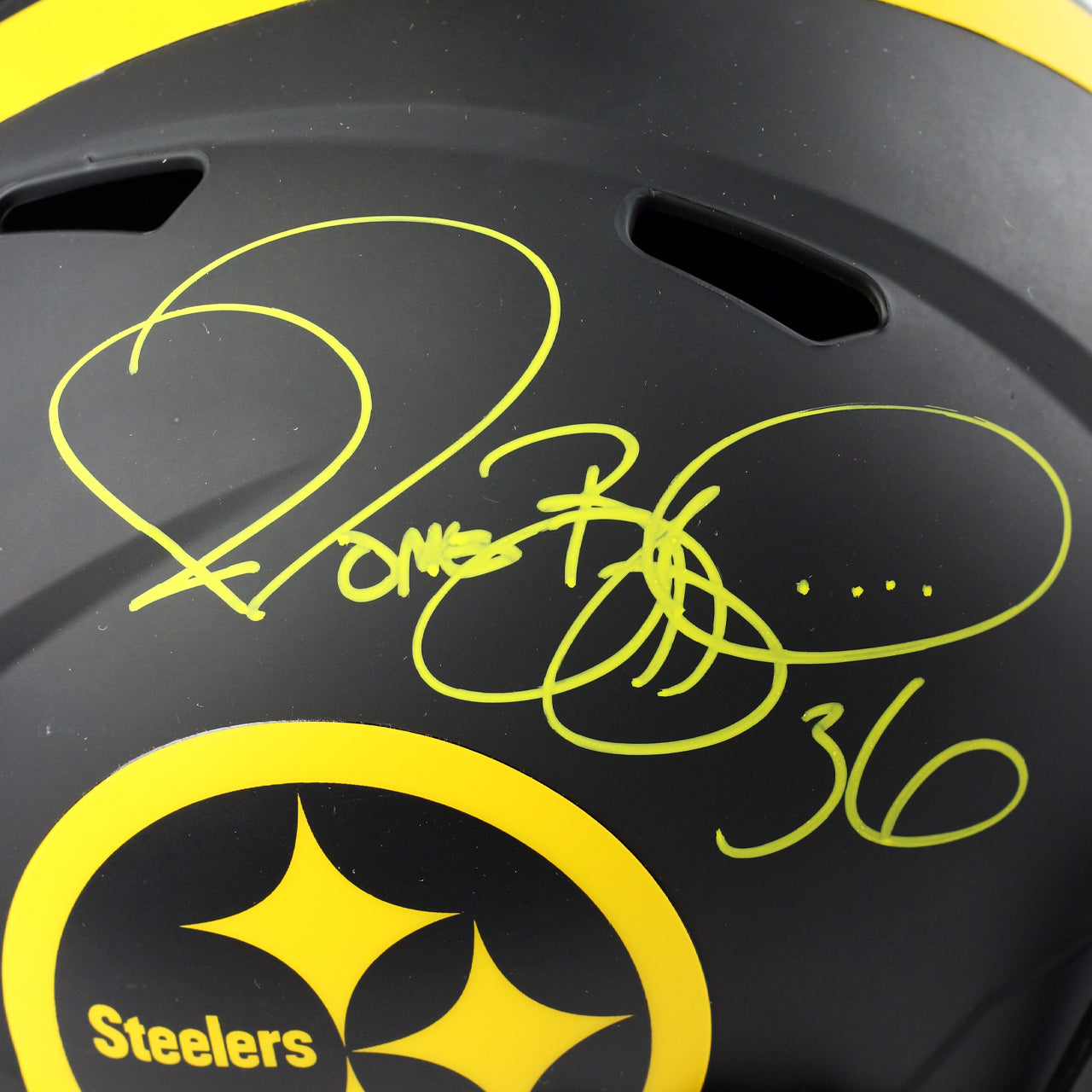 Jerome Bettis Signed Steelers Eclipse Full Size Replica Helmet