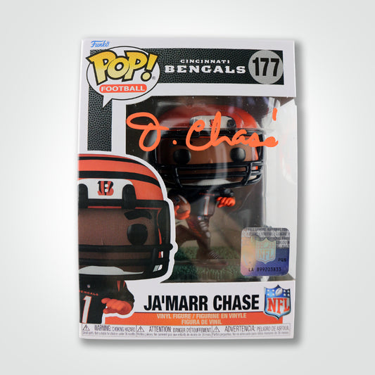 Ja'Marr Chase Signed Bengals Funko POP!