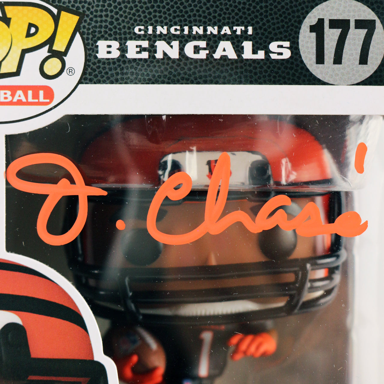 Ja'Marr Chase Signed Bengals Funko POP!