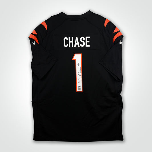 Ja'Marr Chase Signed Bengals Nike Game Jersey