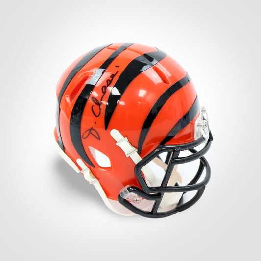 Ja'Marr Chase Signed Bengals Speed Mini Helmet