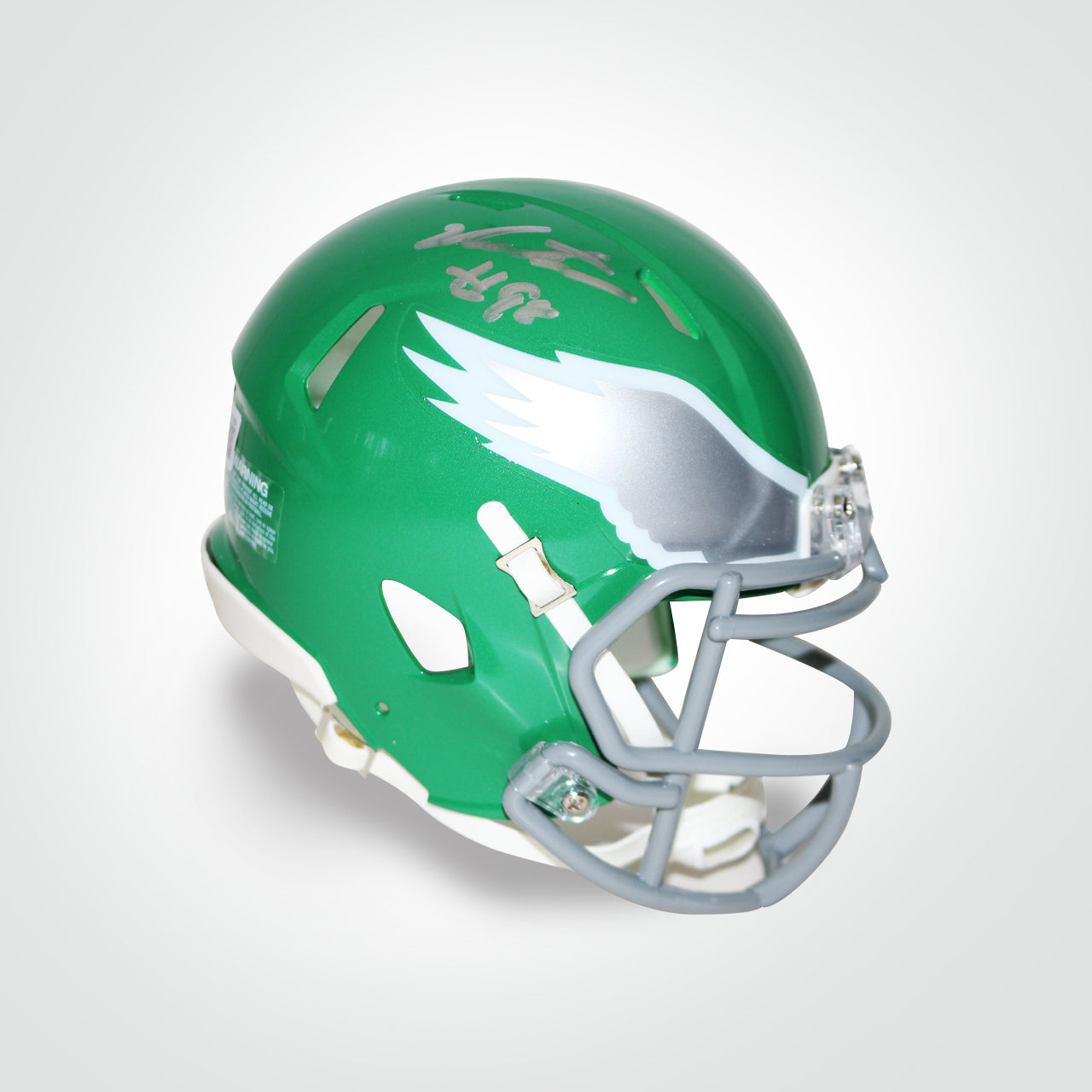 Jalen Carter Signed Eagles Alternate Speed Mini Helmet