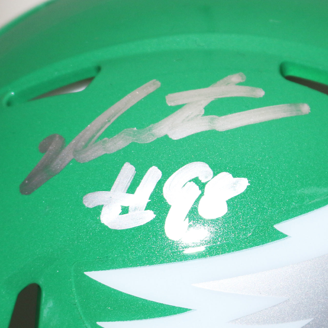 Jalen Carter Signed Eagles Alternate Speed Mini Helmet