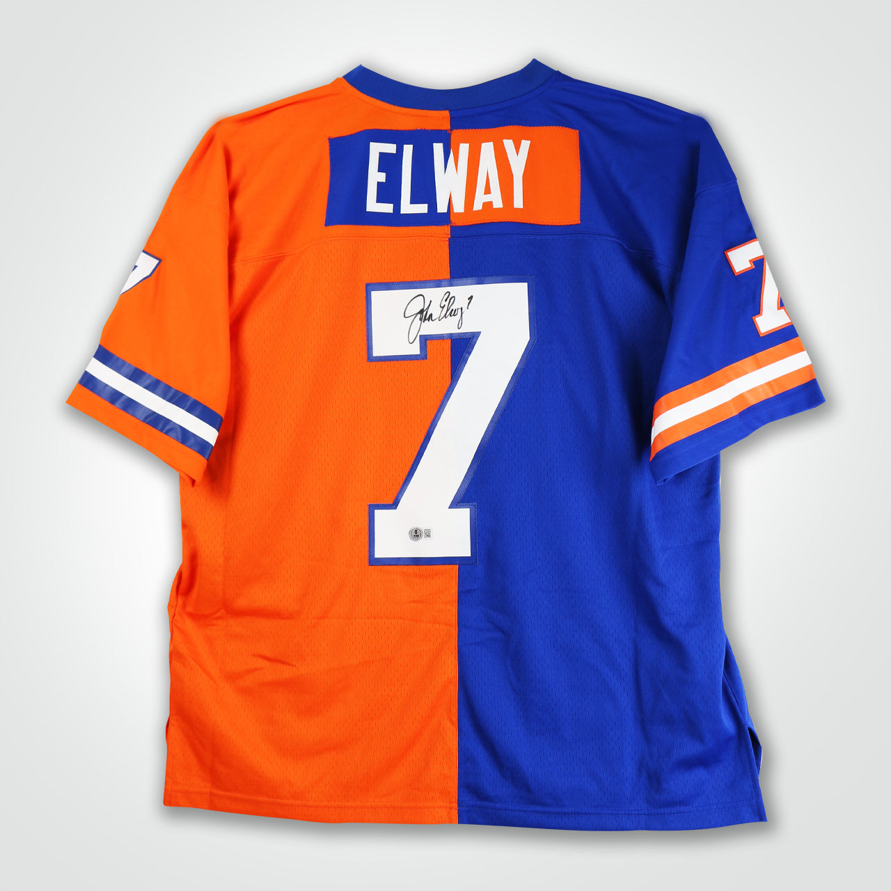 John Elway Signed Broncos Mitchell & Ness Replica Jersey