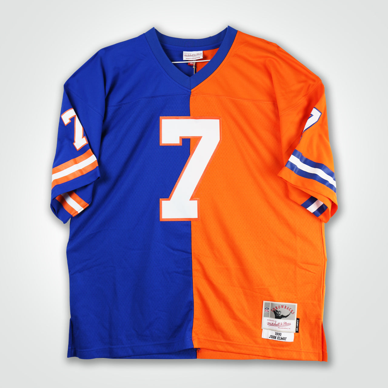 John Elway Signed Broncos Mitchell & Ness Replica Jersey