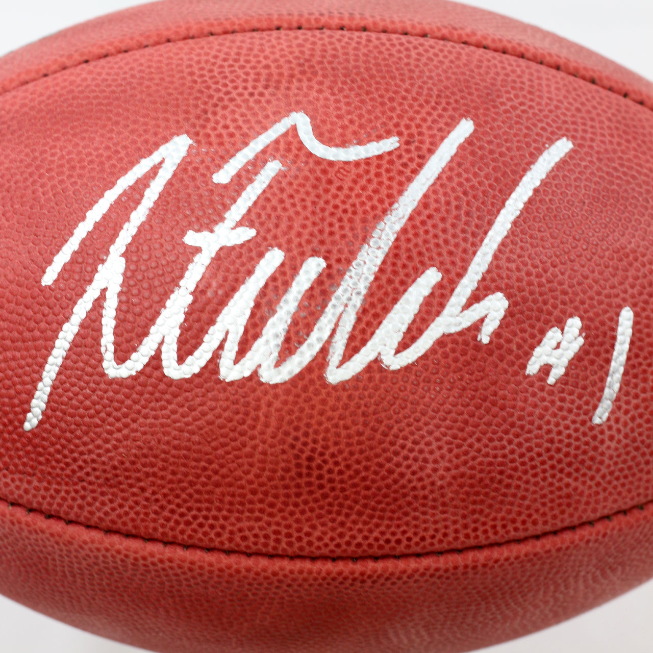 Justin Fields Signed Authentic Duke Football