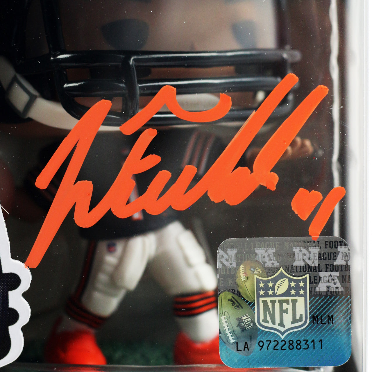 Justin Fields Signed Bears Funko Pop!