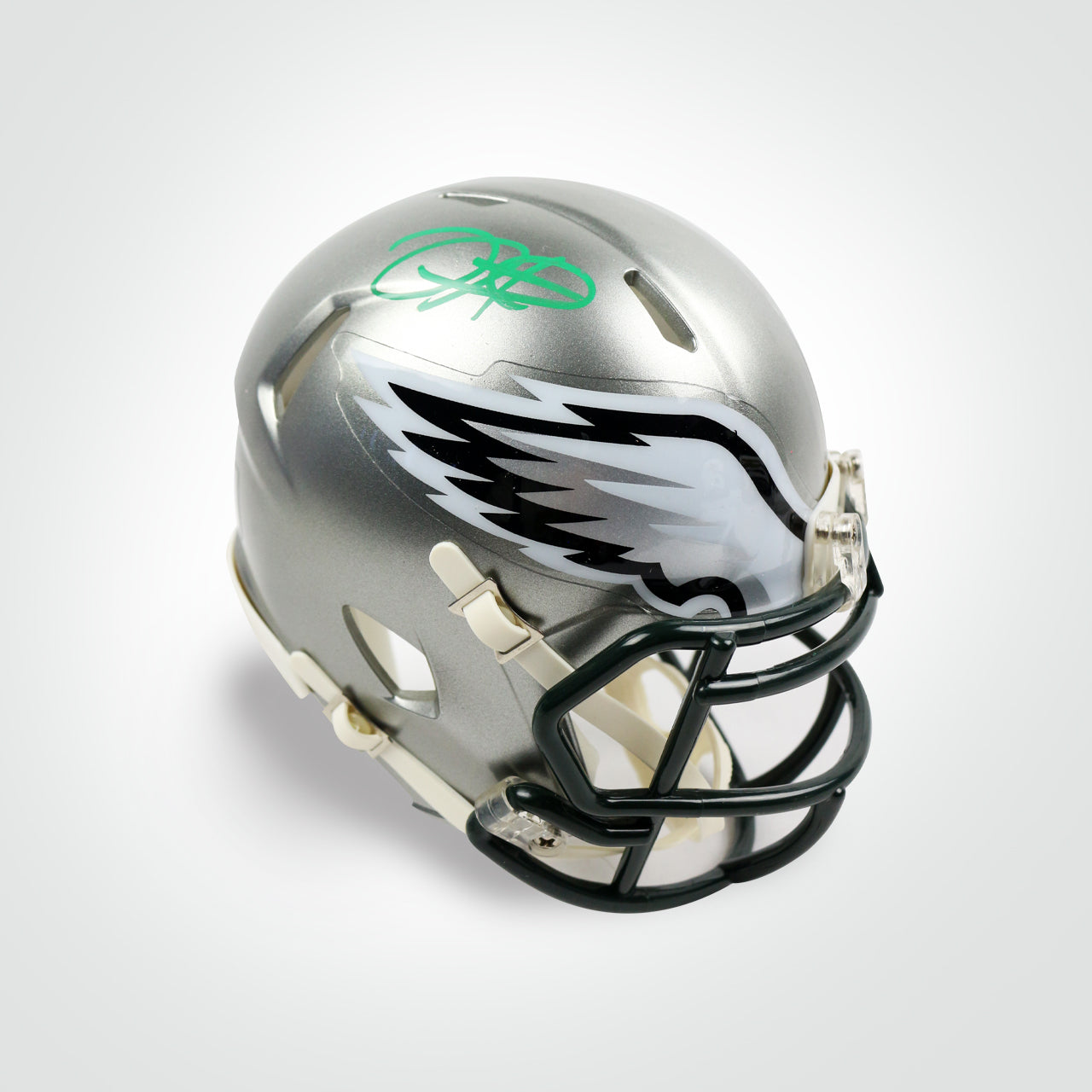 Jalen Hurts Signed Eagles Flash Mini Helmet