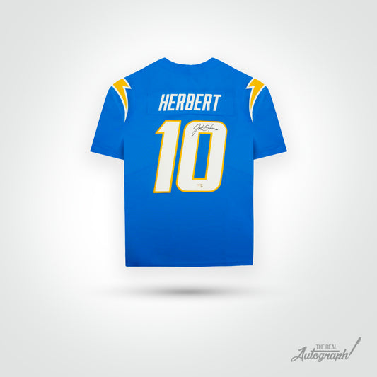 Justin Herbert Signed Chargers Nike Limited Jersey