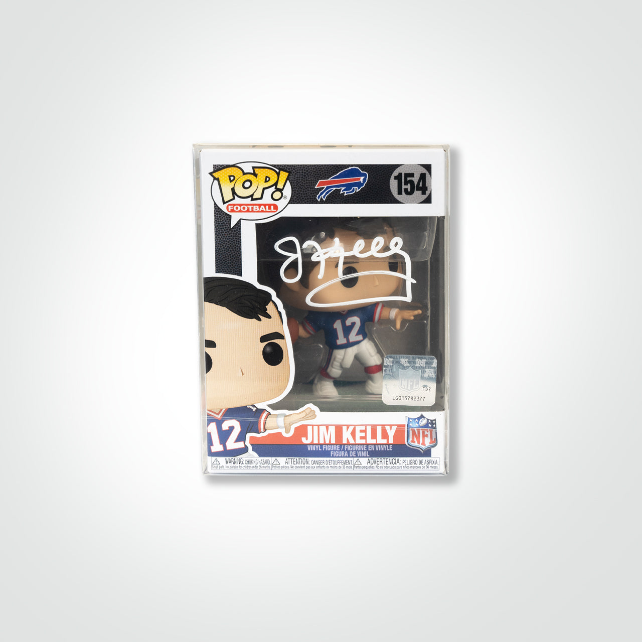 Jim Kelly Signed Bills Funko Pop!