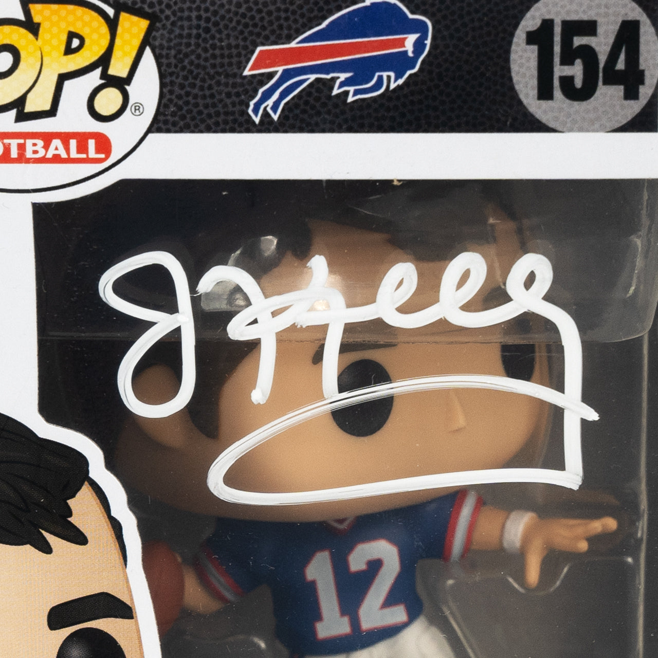 Jim Kelly Signed Bills Funko Pop!