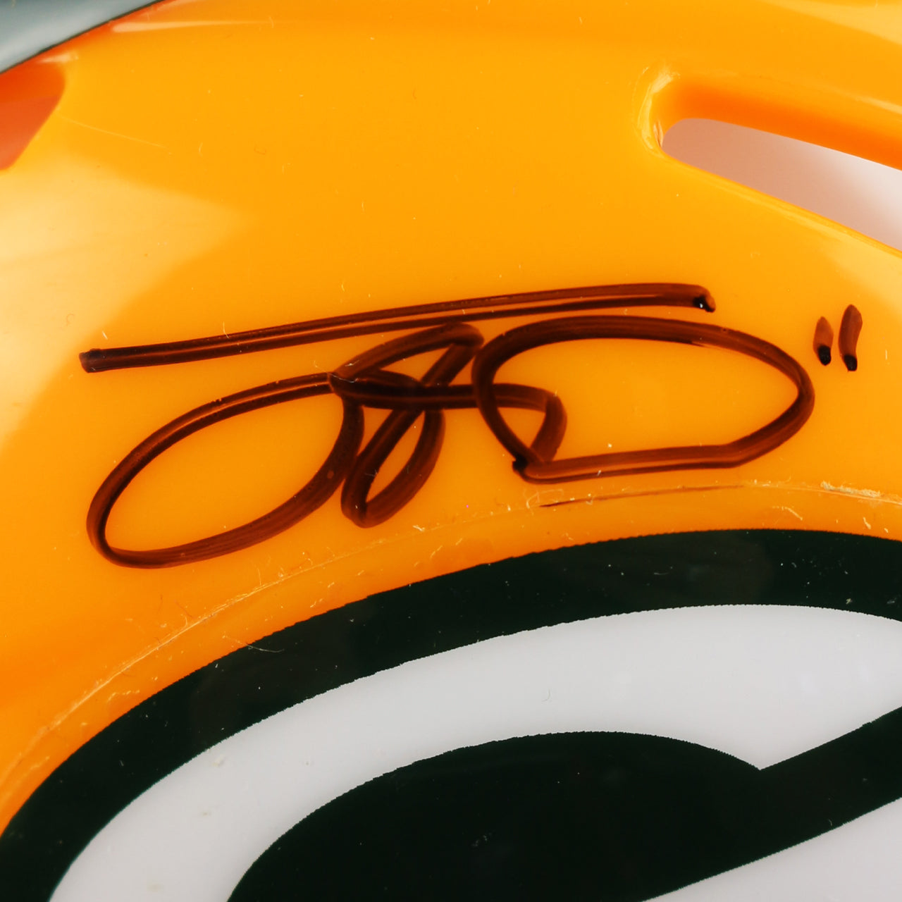 Jordan Love & Jayden Reed Dual Signed Packers Speed Mini Helmet