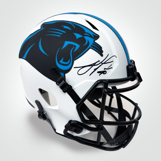 Julius Peppers Signed Panthers Lunar Full Size Replica Helmet