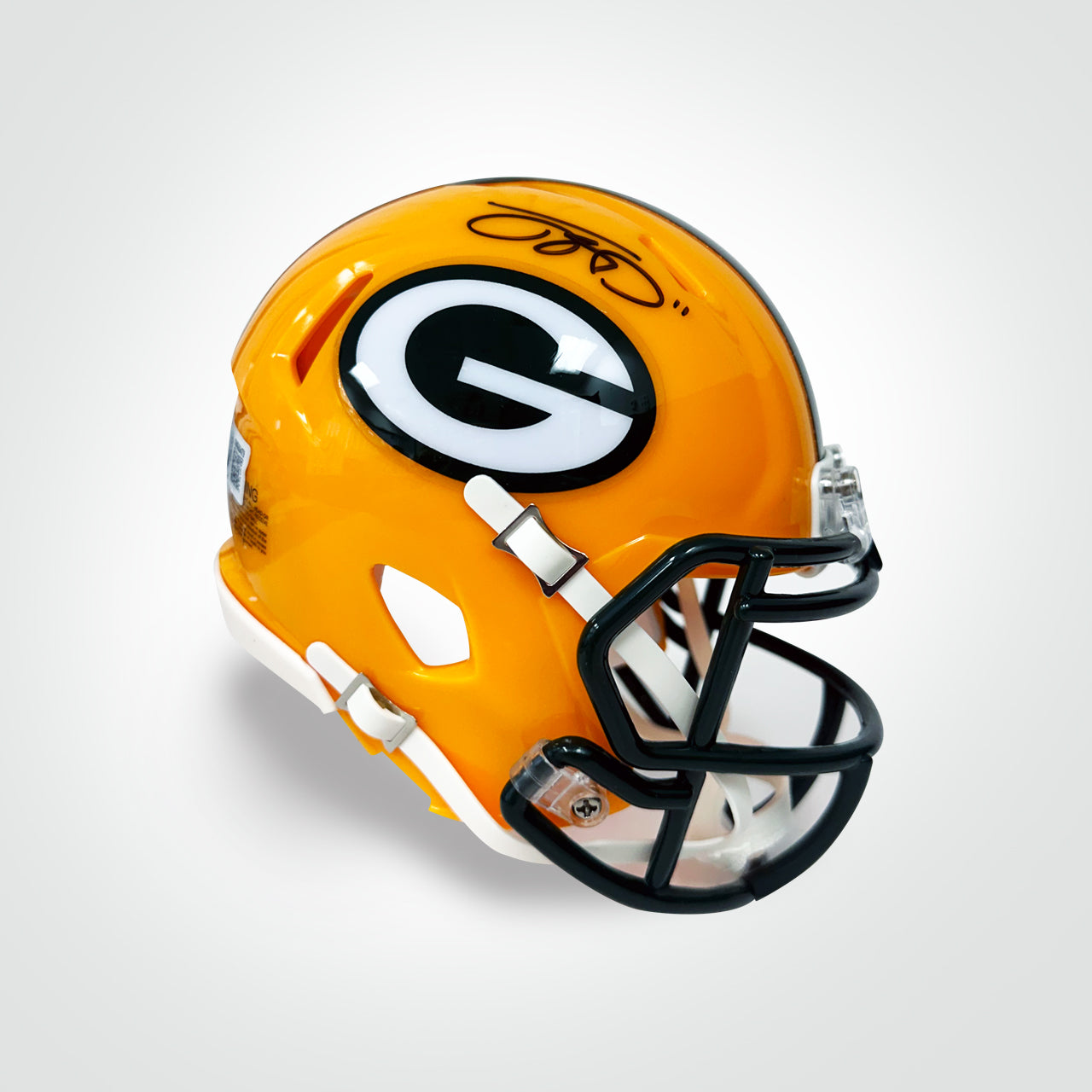 Jayden Reed Signed Packers Speed Mini Helmet