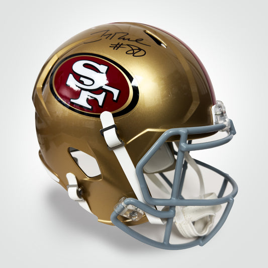 Jerry Rice Signed 49ers Speed Full Size Replica Helmet