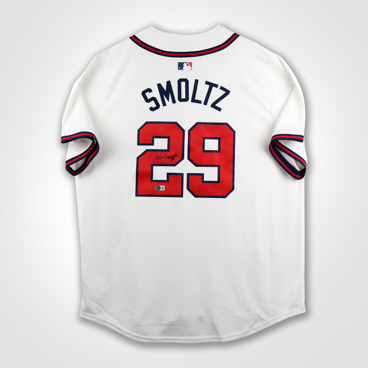 John Smoltz Signed Braves Nike Jersey