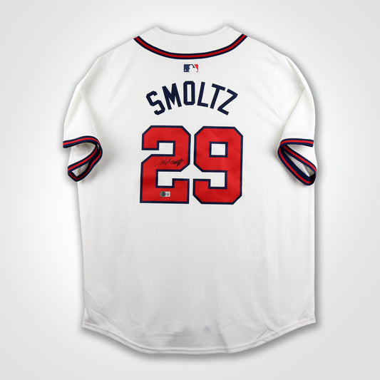 John Smoltz Signed Braves Nike Jersey