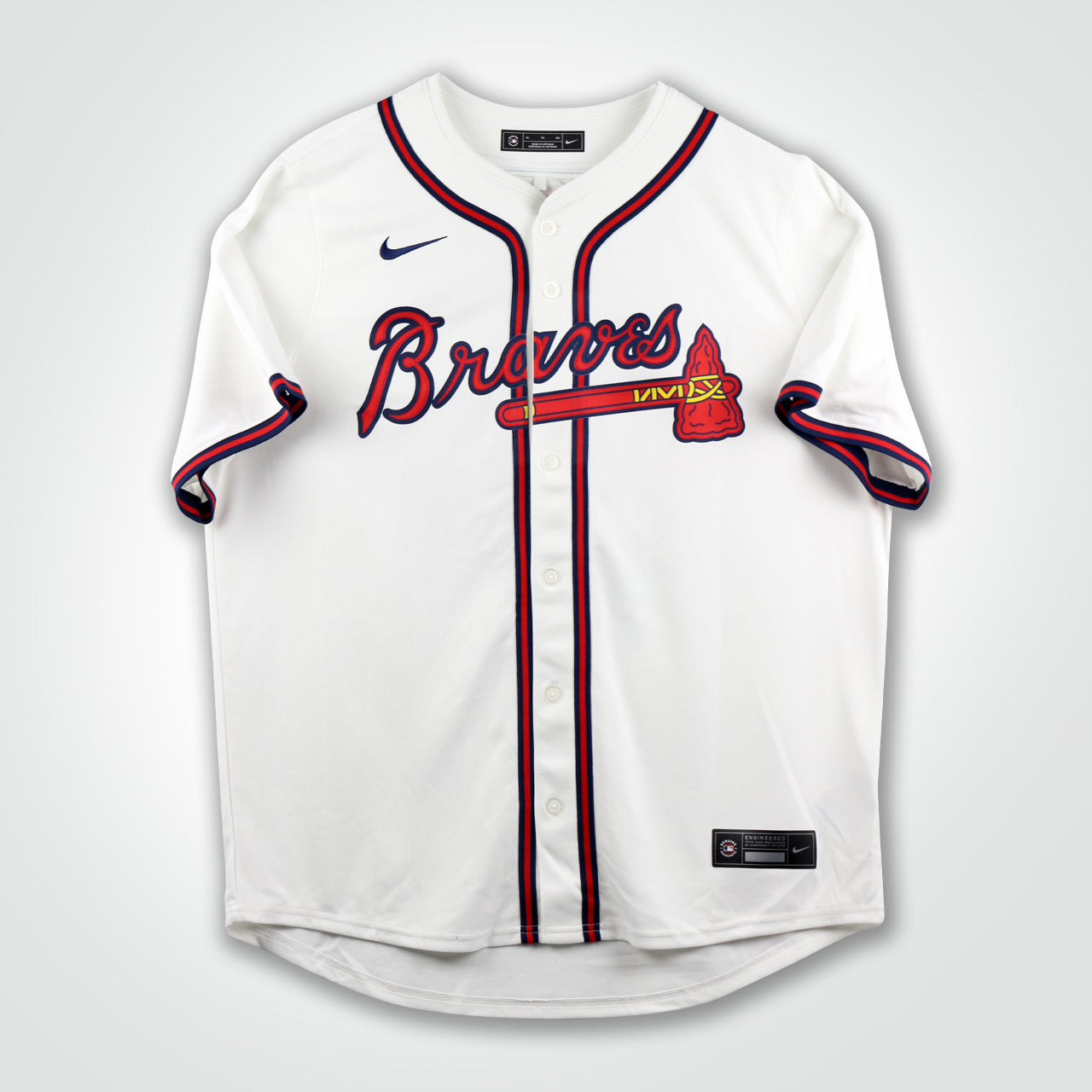 John Smoltz Signed Braves Nike Jersey