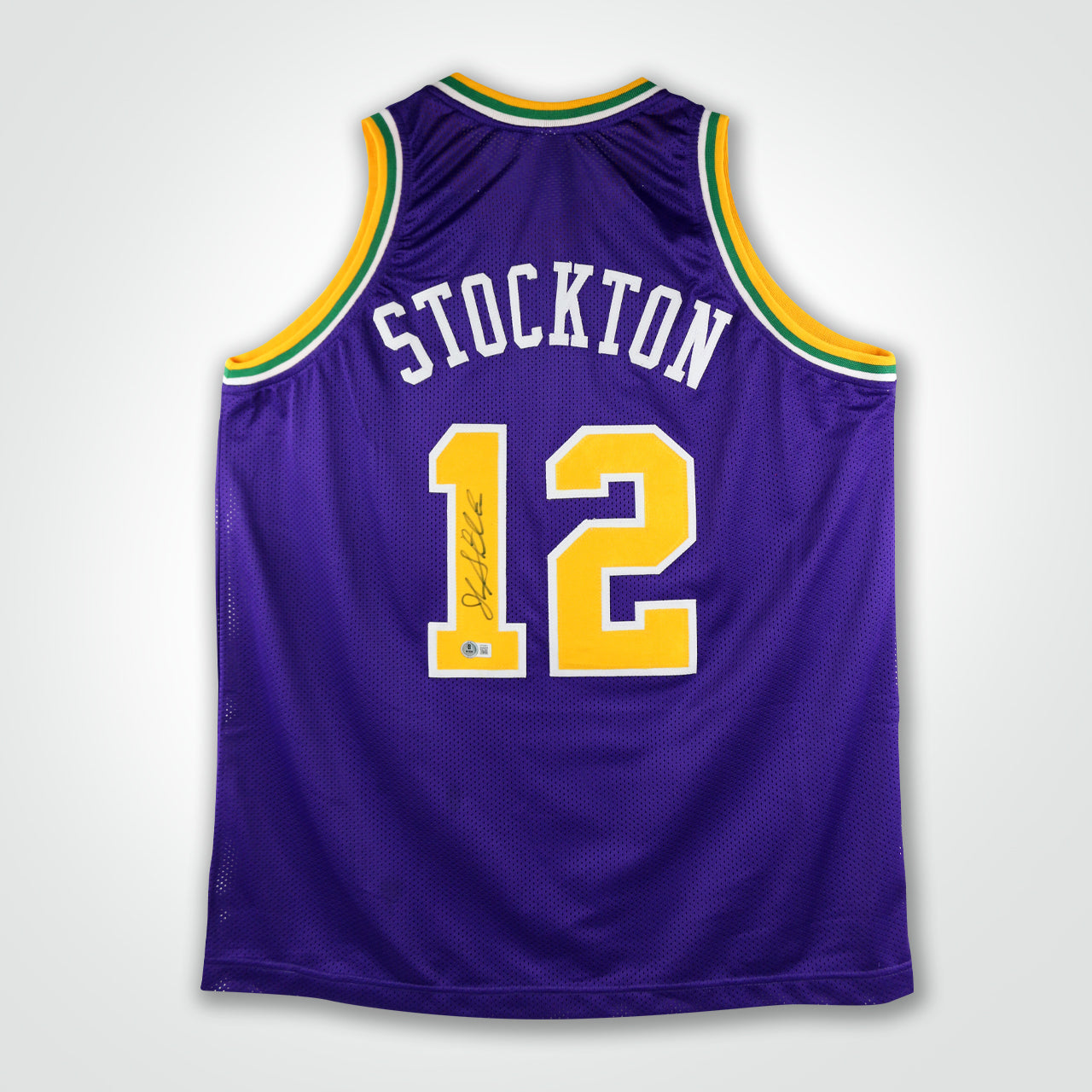 John Stockton Signed Jersey