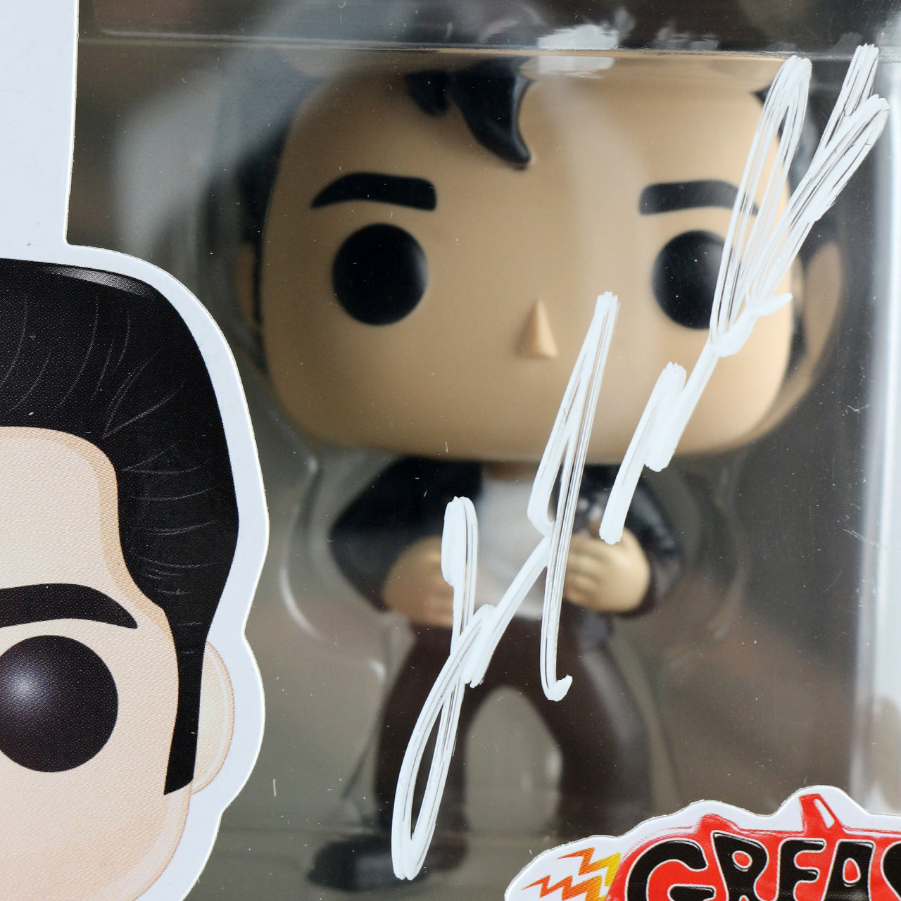 John Travolta Signed Danny Zuko Funko POP!