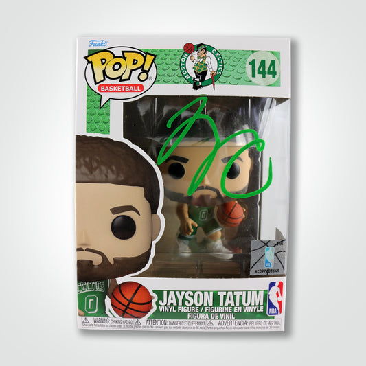 Jayson Tatum Signed Celtics Funko Pop!
